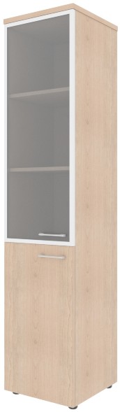 Шкаф колонка комбинированая (L) с топом XHC 42.7(L) Бук Тиара 432х432х1955 XTEN в Серове 