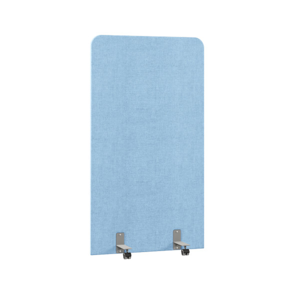 Акустическая перегородка на роликовых опорах RA.R-100/180 KITON 01/Серый 1000х28х1800 RAND Acoustic