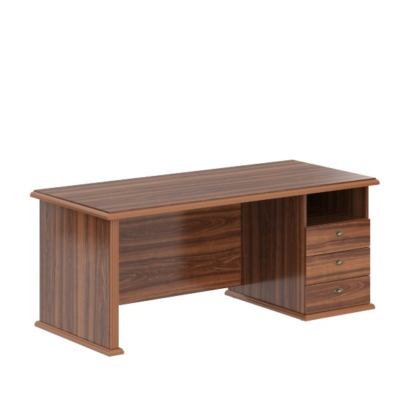 Стол руководителя однотумбовый RDT 188.A(R) 1800х800х750 RAUT в Серове 