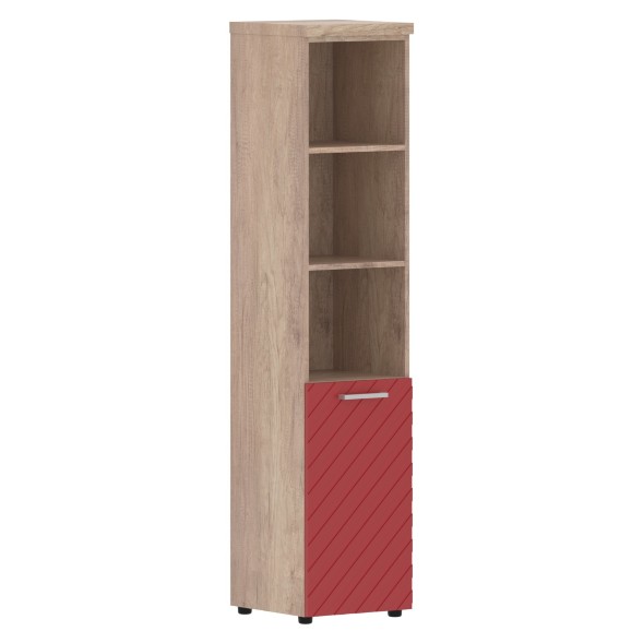 Шкаф колонка с малой дверью и топом TLHC 42.5(L) 432х450х1968 TORR LUX