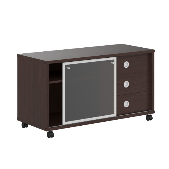 Тумба мобильная с дверью купе B 202.2A 1200х500х660 BORN в Серове 