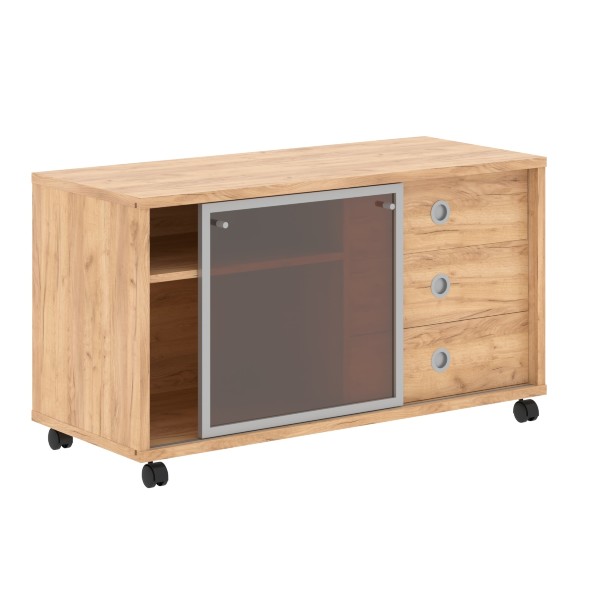 Тумба мобильная с дверью купе B 202.2A 1200х500х660 BORN в Серове 