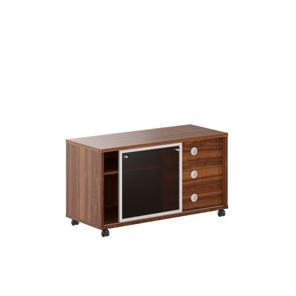 Тумба мобильная с дверью купе B 202.2A 1200х500х660 BORN в Серове 