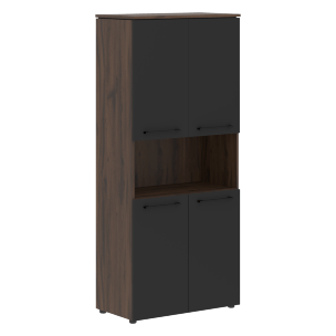 Шкаф с 2-мя комплектами глухих малых дверей MHC 85.4 854х423х1956 MORRIS