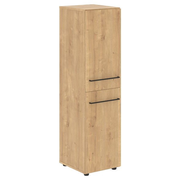 Шкаф колонка с 2-мя глухими малыми дверьми LMC 40.4 400х430х1517 LOFTIS в Серове 