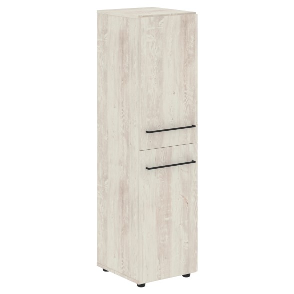 Шкаф колонка с 2-мя глухими малыми дверьми LMC 40.4 400х430х1517 LOFTIS в Серове 