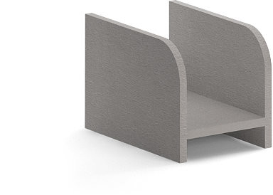 Подставка под компьютер CБ-1 Беларусь Металлик 308х500х173 в Серове 